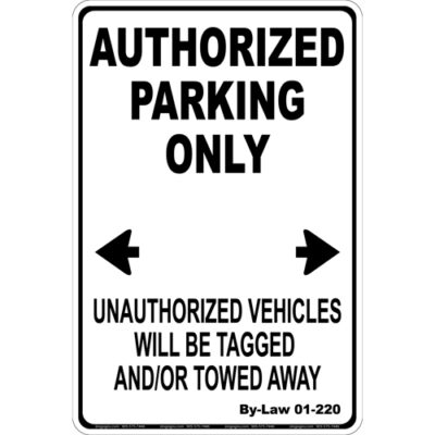 Authorized Parking